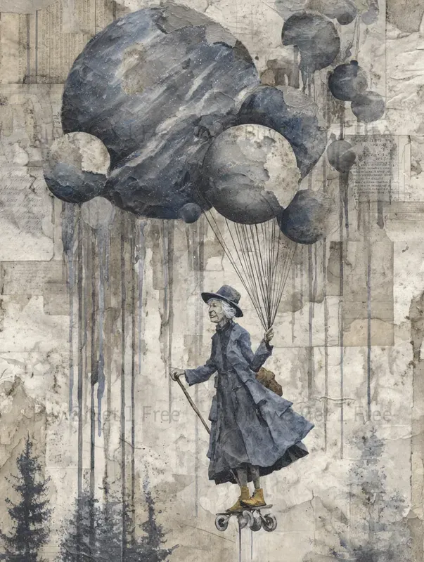 Spring Cosmic Mist Junk Journals