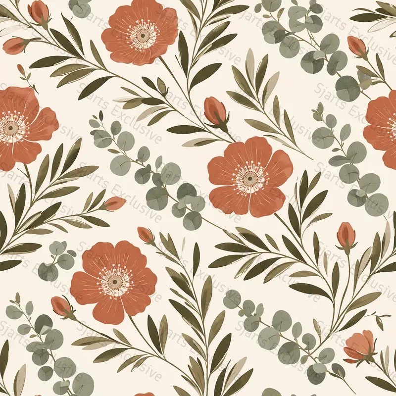 Premium Vintage Floral Patterns