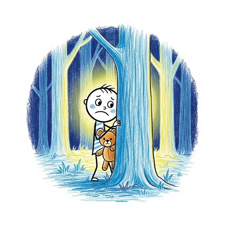 Stick Figure Storybook Scenes