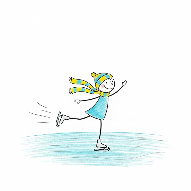 Stick Figure Storybook Scenes