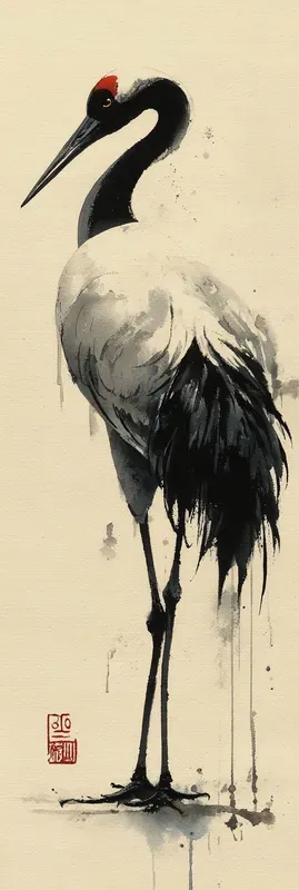 Minimal Japanese Ink Wash Bookmarks