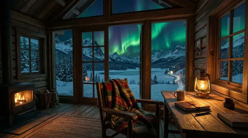 Cozy Rustic Cabin Interiors