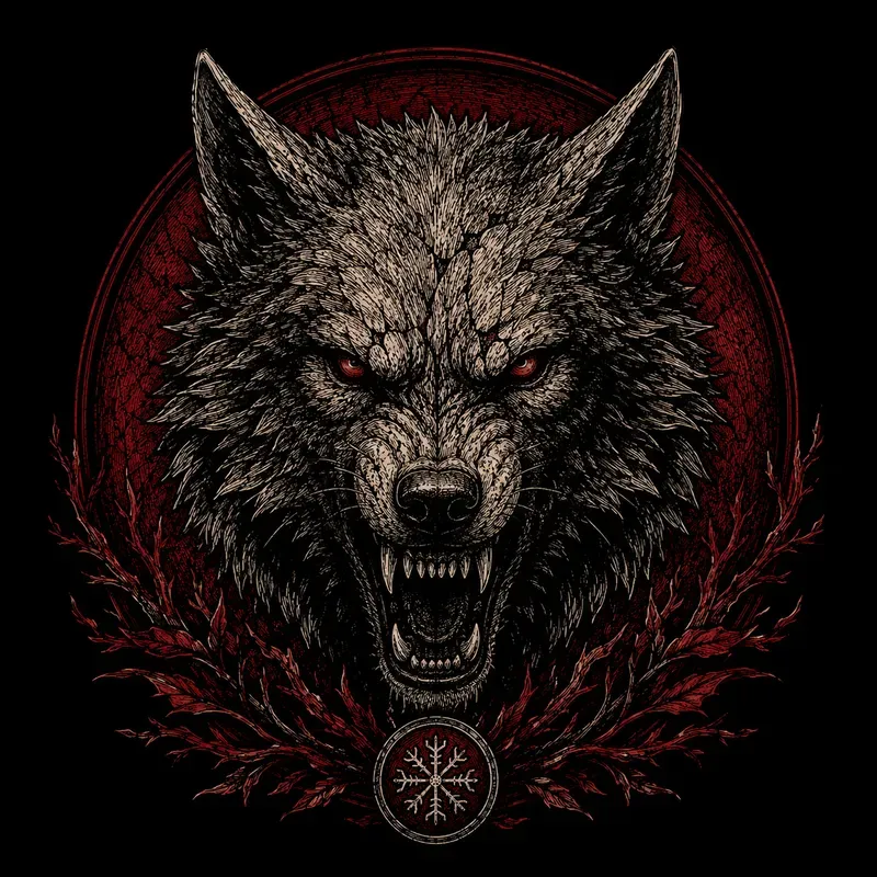Dark Fantasy Woodcut Illustrations