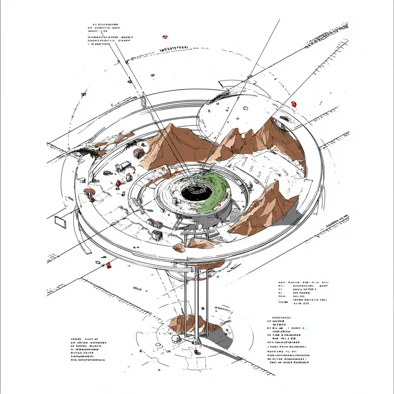 City Mech Megastructure Urban Blueprints