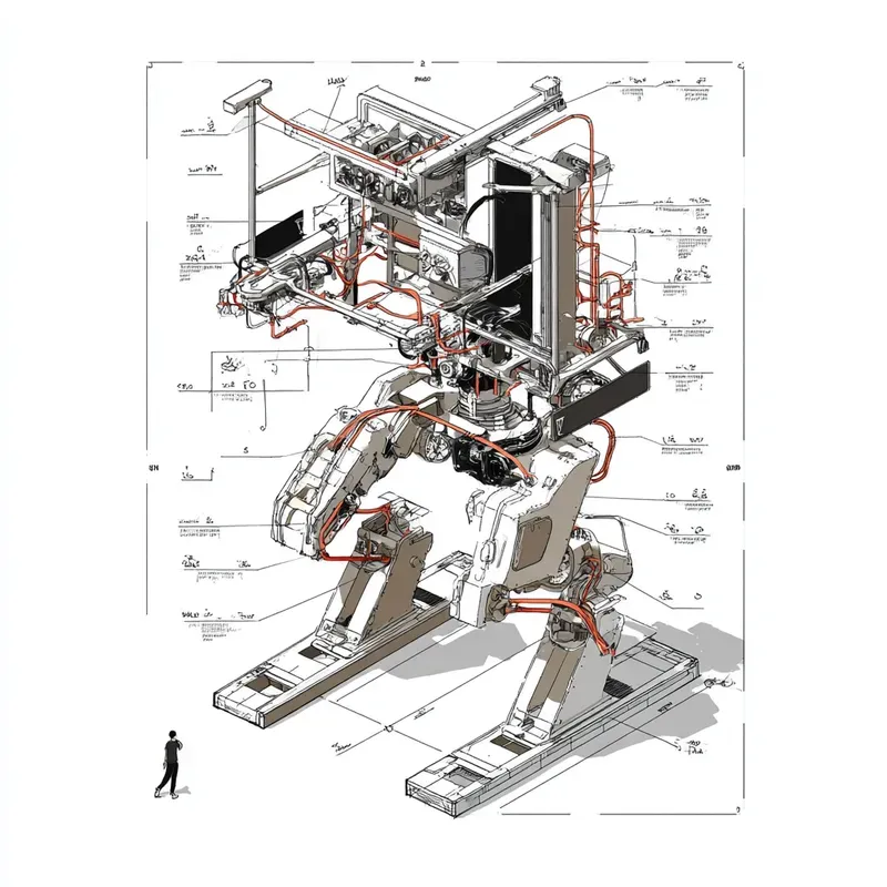 City Mech Megastructure Urban Blueprints