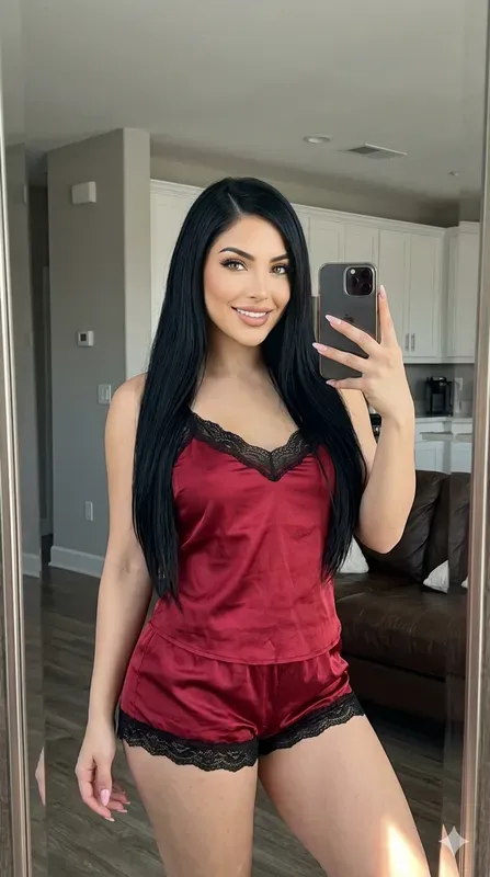 Beautiful Model Girl Instagram Selfies