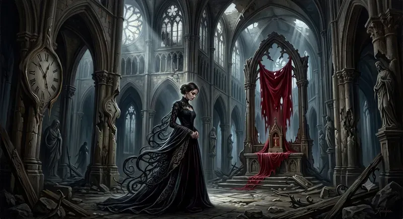 Dark Gothic Surreal Art Generator
