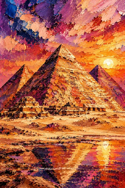 Contemporary Abstract Landmark Art