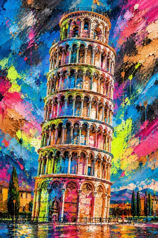 Contemporary Abstract Landmark Art