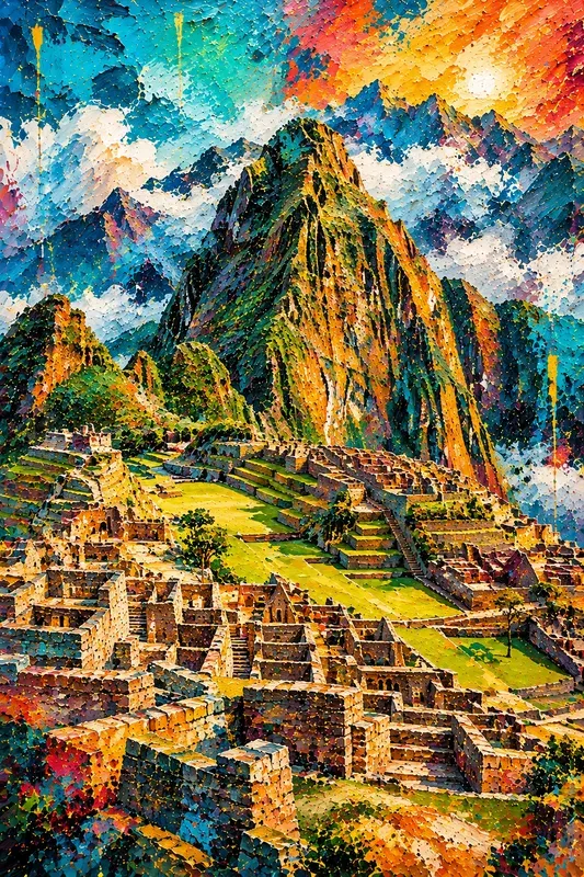 Contemporary Abstract Landmark Art