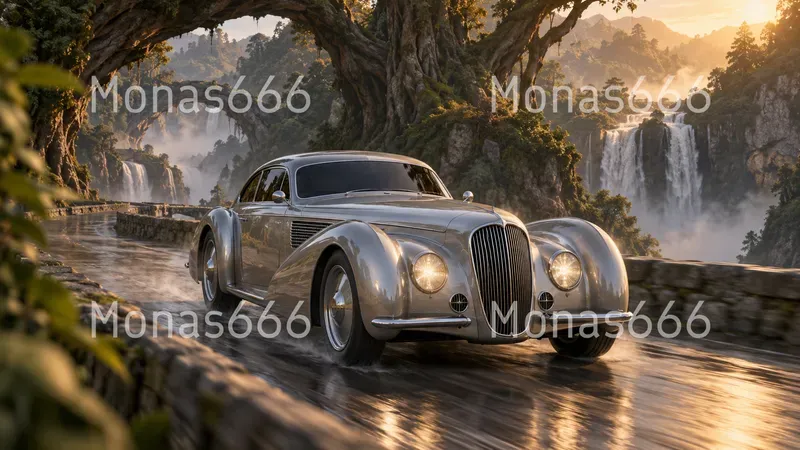 Cinematic Vehicle Action Stills