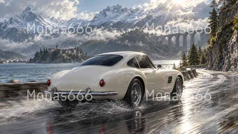 Cinematic Vehicle Action Stills