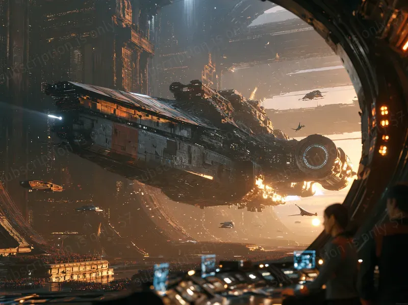 Epic Interstellar Starship Adventures