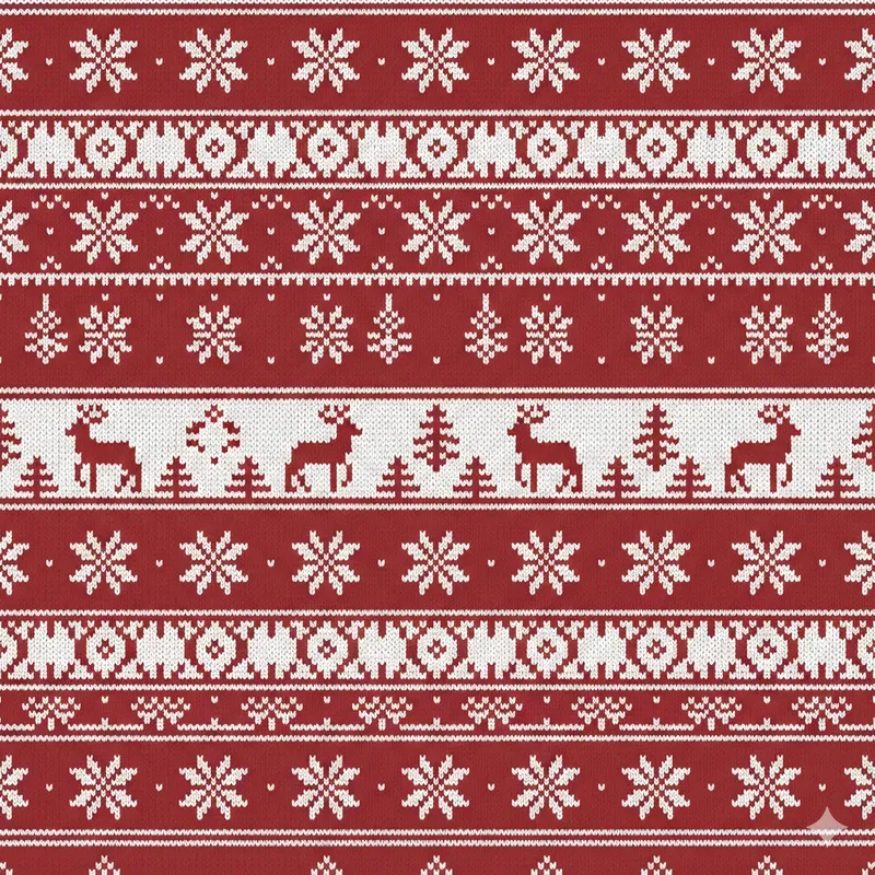 Christmas Nordic Knit Patterns