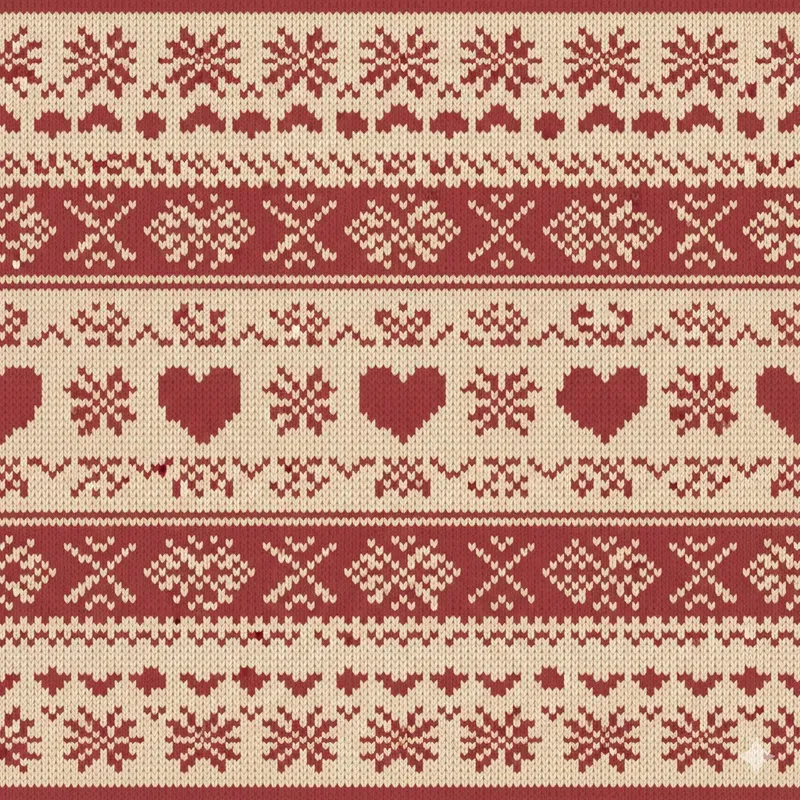 Christmas Nordic Knit Patterns