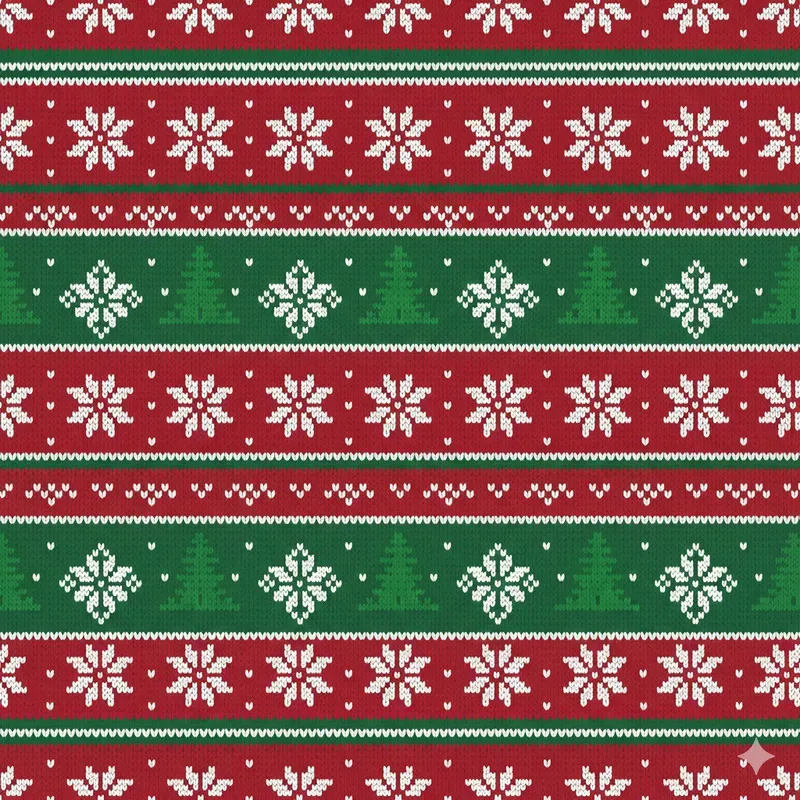 Christmas Nordic Knit Patterns