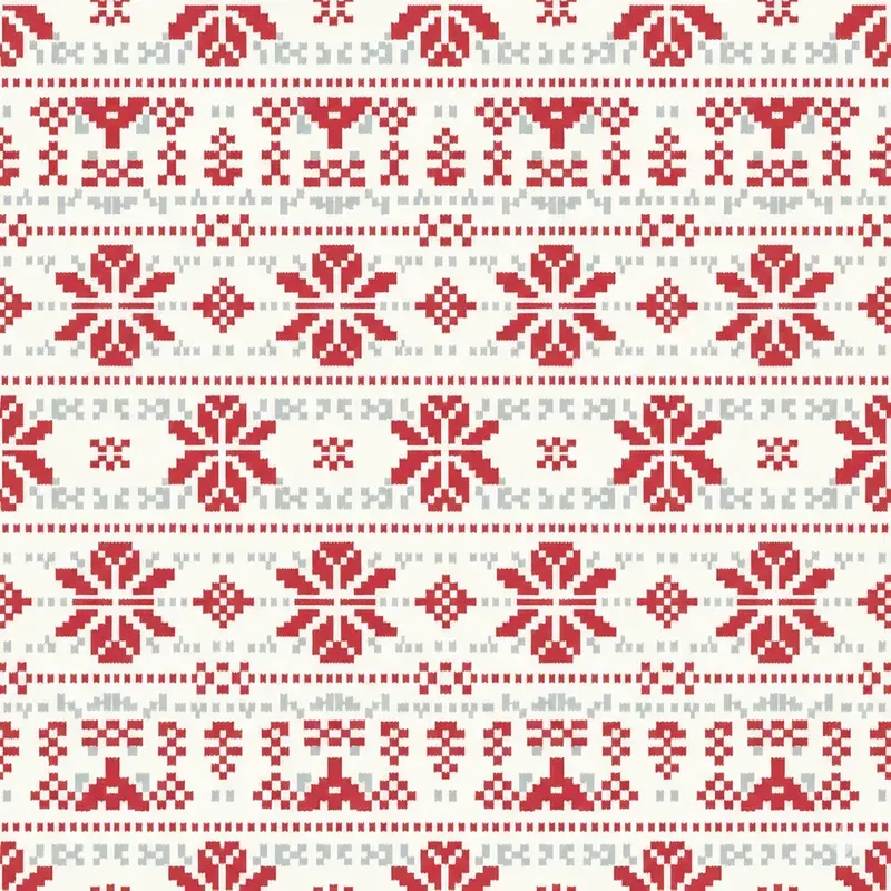 Christmas Nordic Knit Patterns