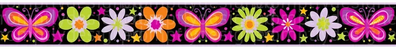 Bright Washi Tape Strips