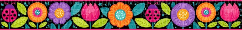Bright Washi Tape Strips