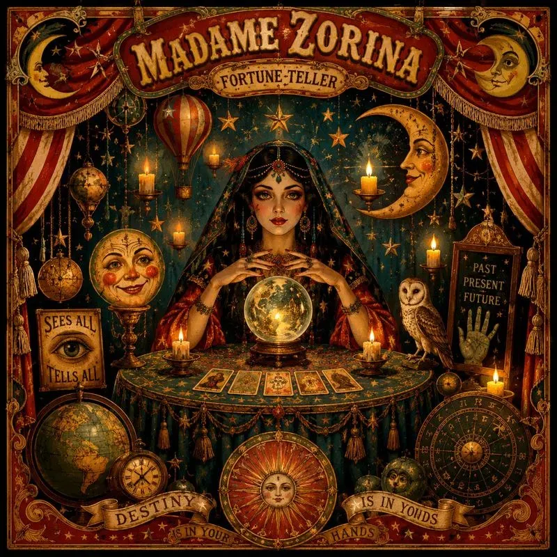 Retro Carnival Dreamscapes
