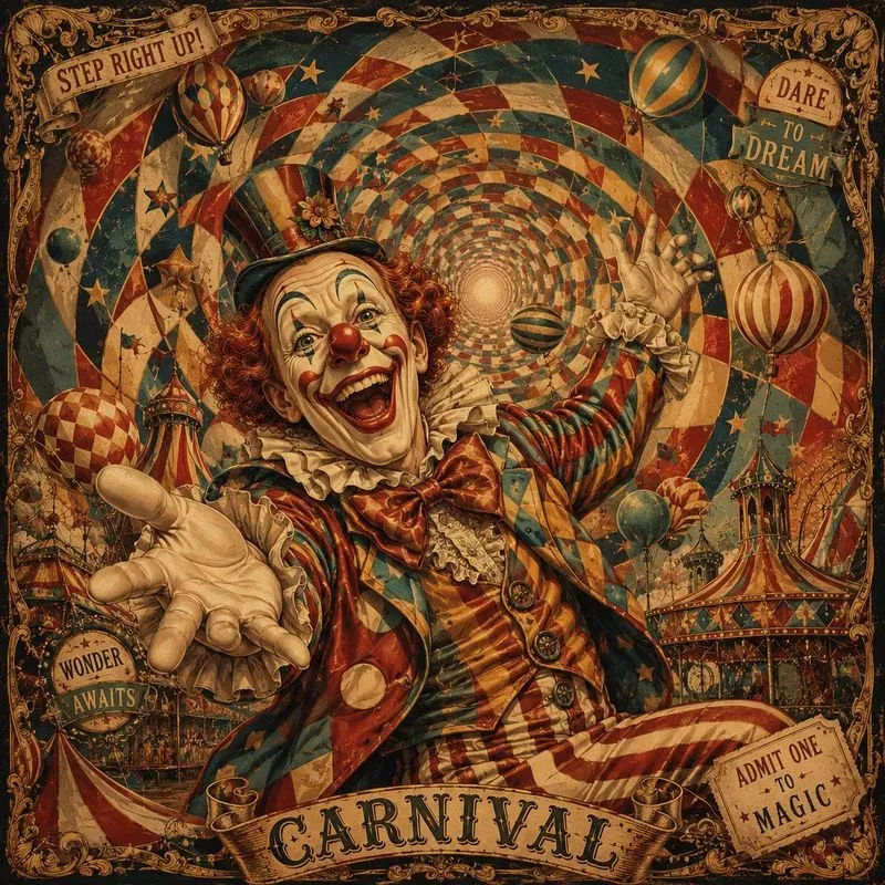 Retro Carnival Dreamscapes