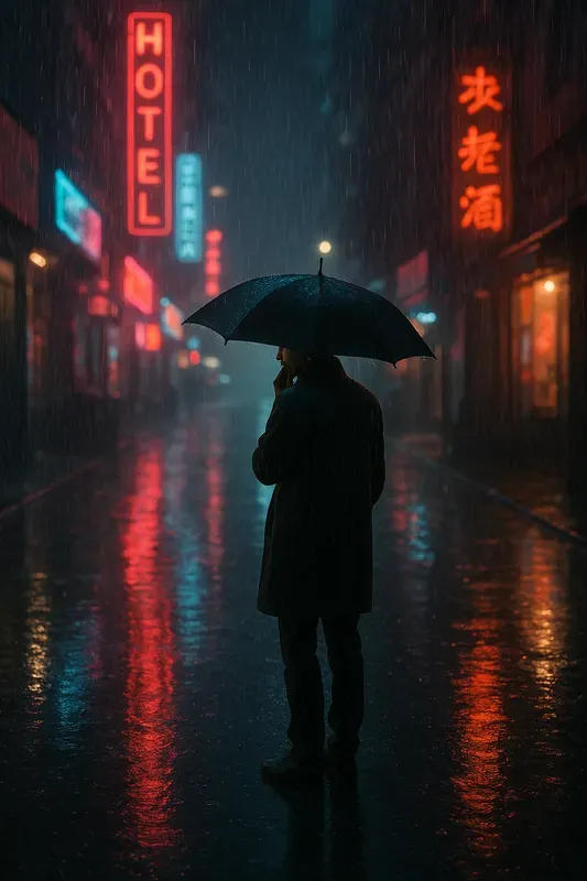 Dramatic Rainy Street Scenes