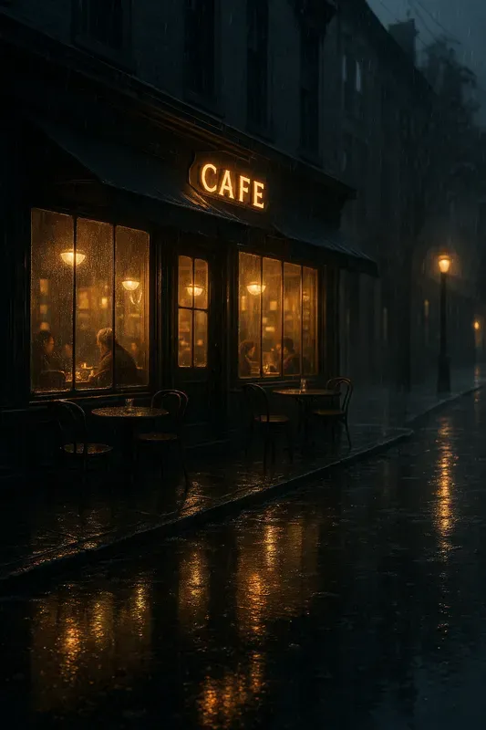 Dramatic Rainy Street Scenes