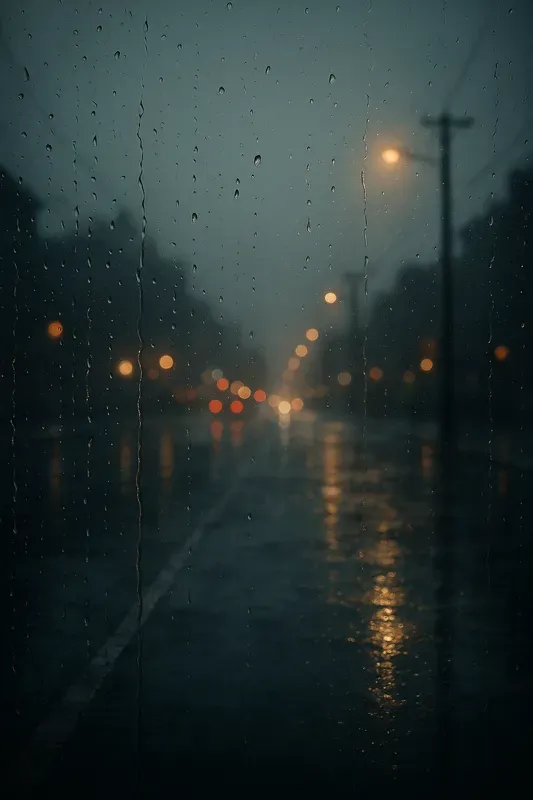 Dramatic Rainy Street Scenes