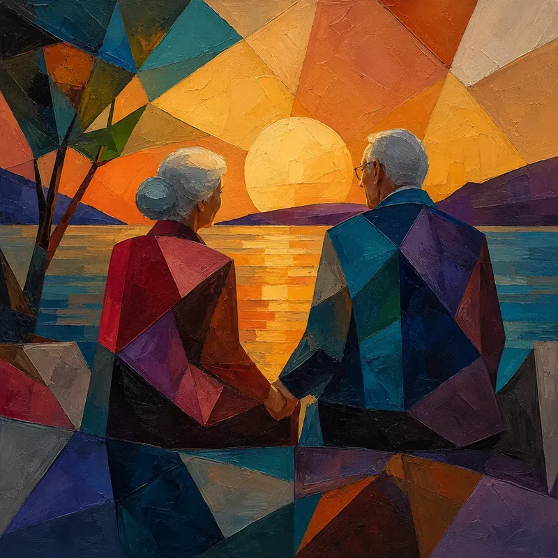 Emotive Geometric Portraits