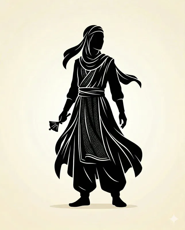 Minimal Silhouette Characters