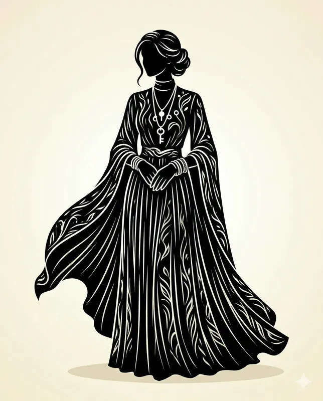 Minimal Silhouette Characters