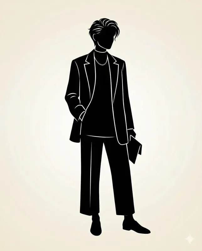 Minimal Silhouette Characters