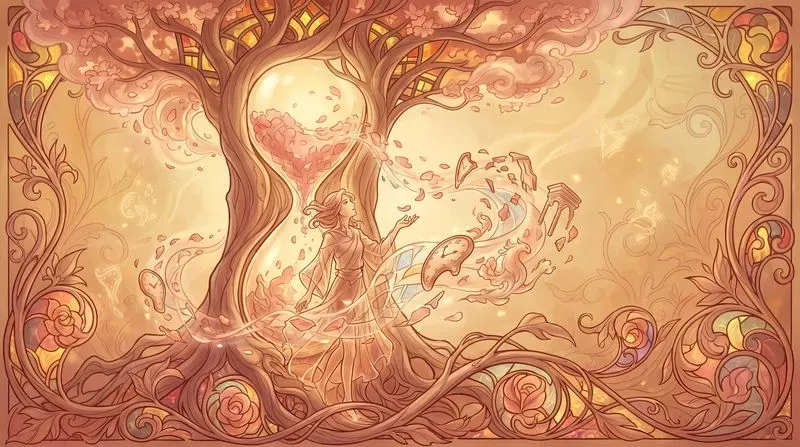 Surrealist Art Nouveau Anime