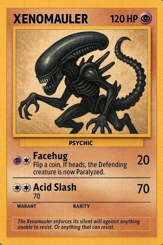 Pokemon Parody Cards