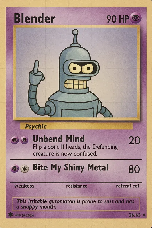 Pokemon Parody Cards