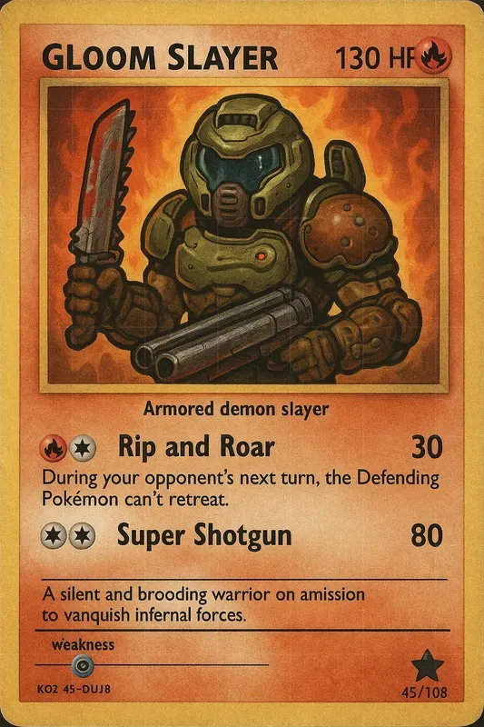 Pokemon Parody Cards