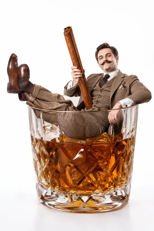 Surreal Giant Cocktail Portraits