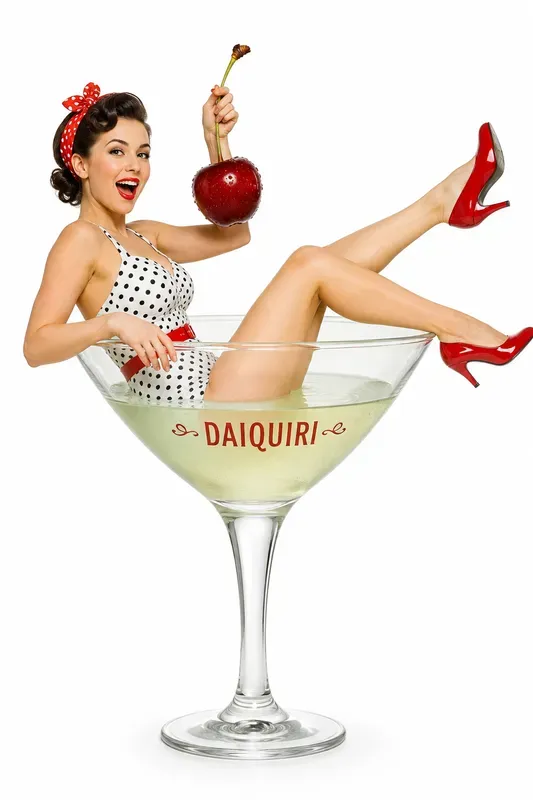 Surreal Giant Cocktail Portraits