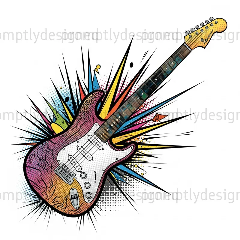 Bold Retro Vibes Clip Art