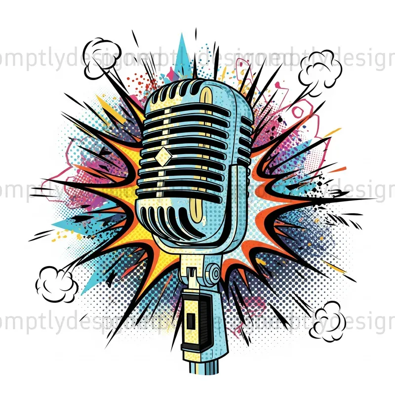 Bold Retro Vibes Clip Art