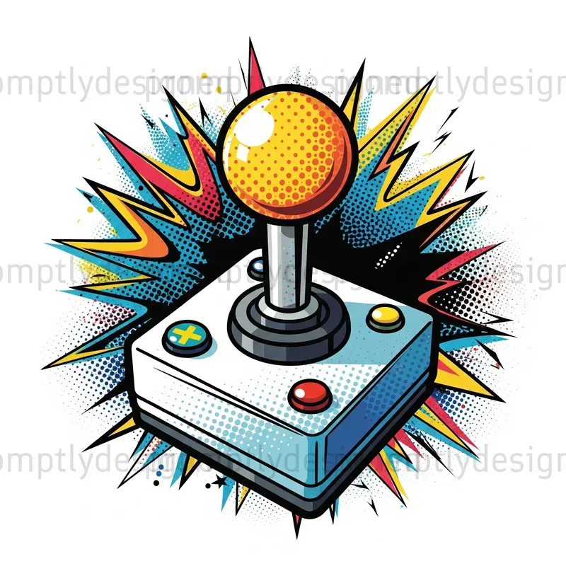 Bold Retro Vibes Clip Art
