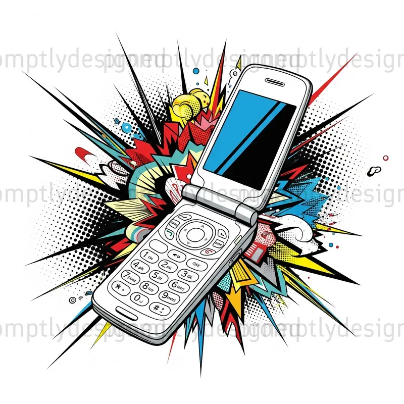 Bold Retro Vibes Clip Art
