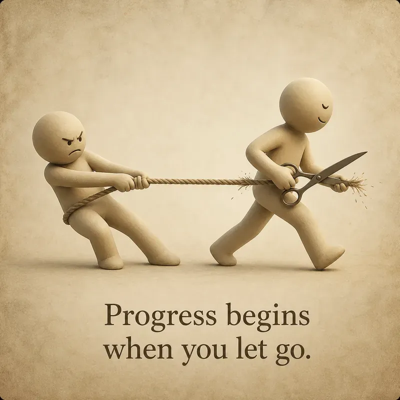 Minimal Life Lesson Visual Metaphors