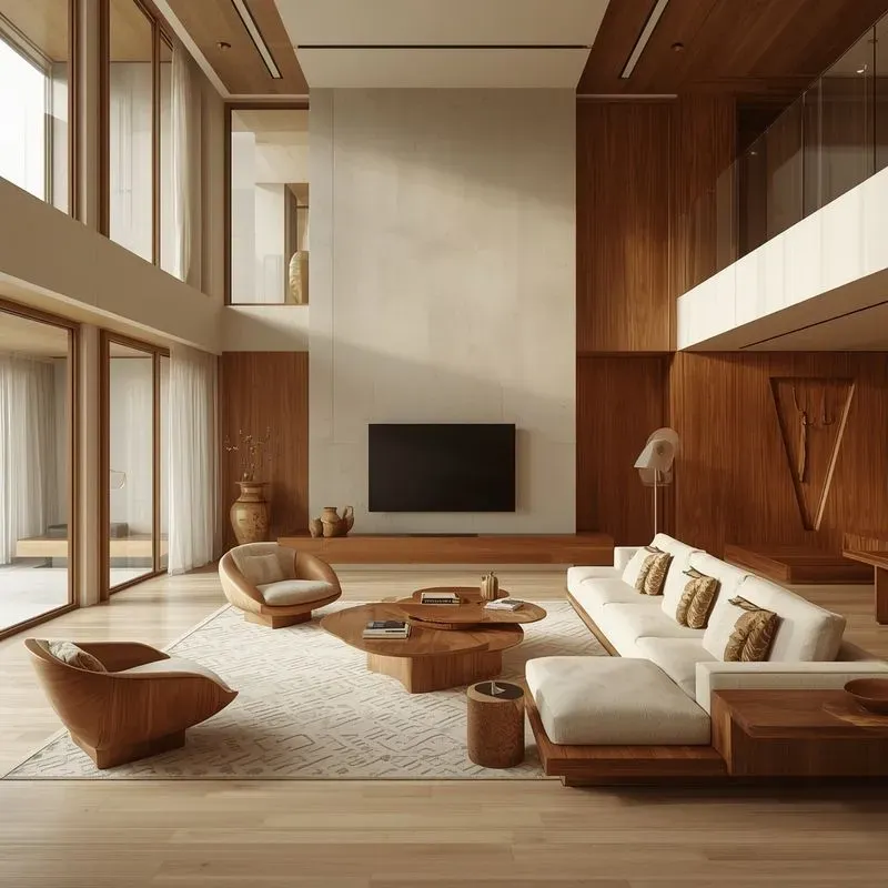 Organic Minimalist Luxury Interior Prompts