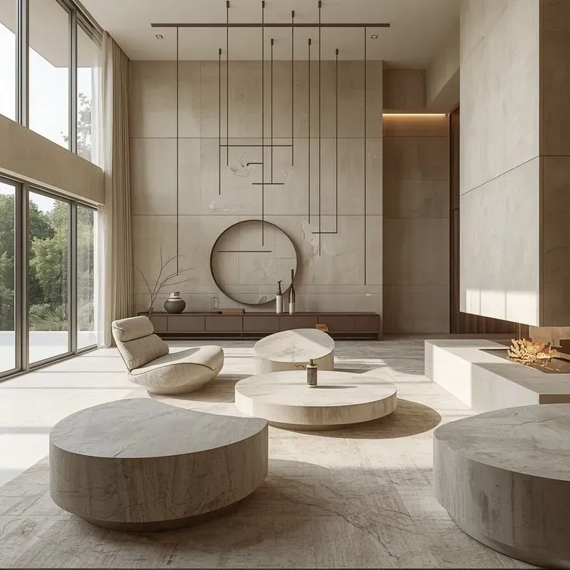 Organic Minimalist Luxury Interior Prompts