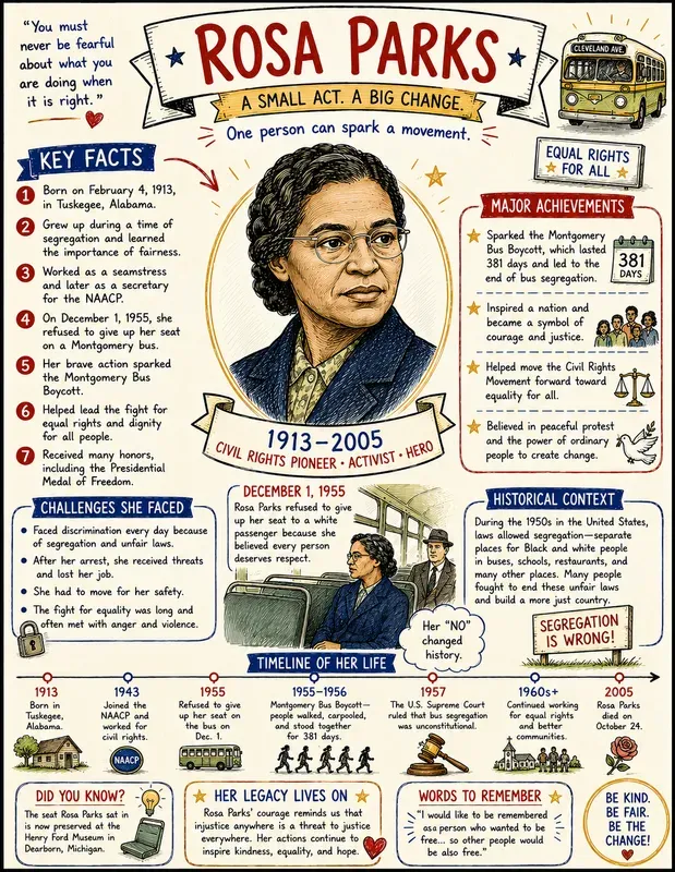 Us Historical Figures Sketchnotes