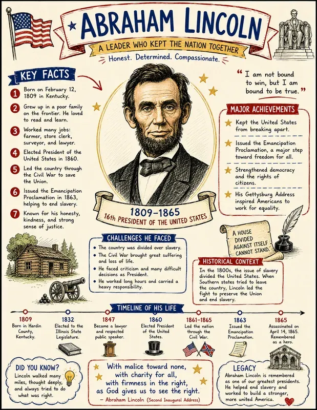 Us Historical Figures Sketchnotes