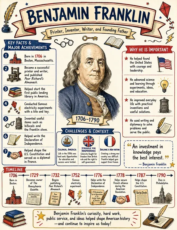 Us Historical Figures Sketchnotes
