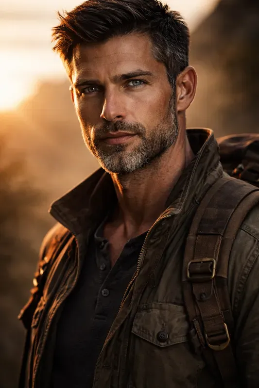 8K Photorealistic Man Portraits