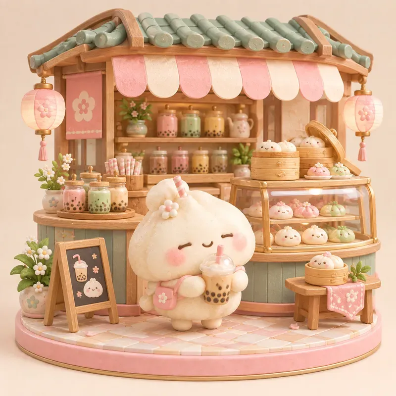 Kawaii Patisserie Club 3D Bakery Toys